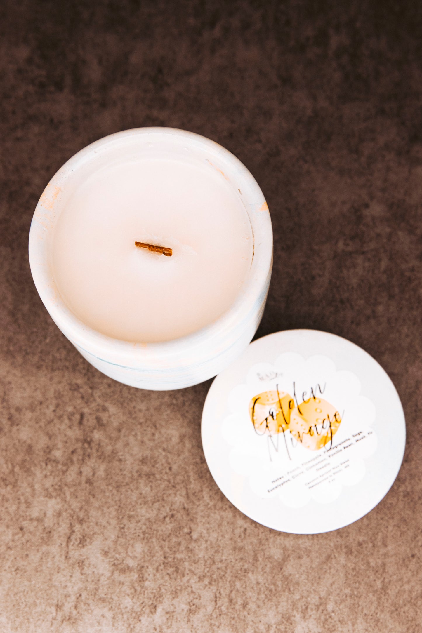Golden Mirage Candle