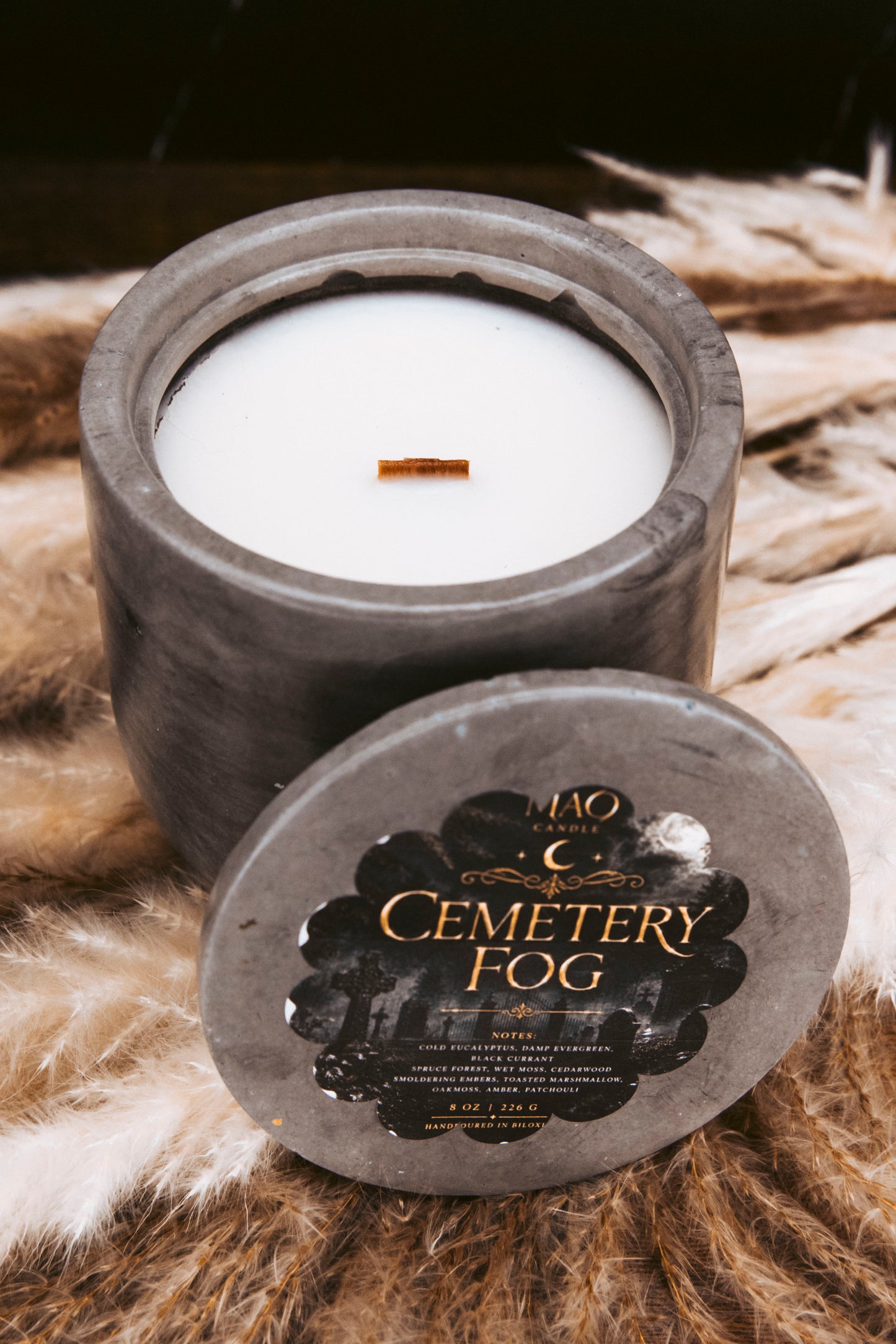 Cemetery Fog Candle