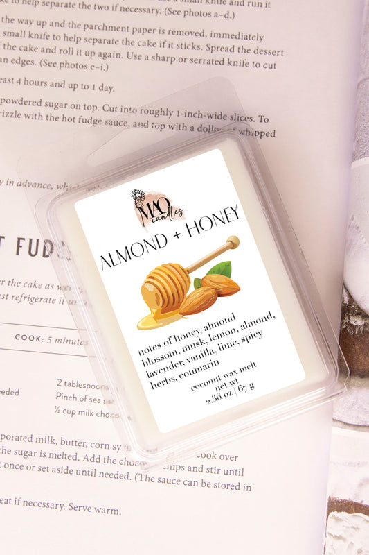 Almond + Honey Wax Melt