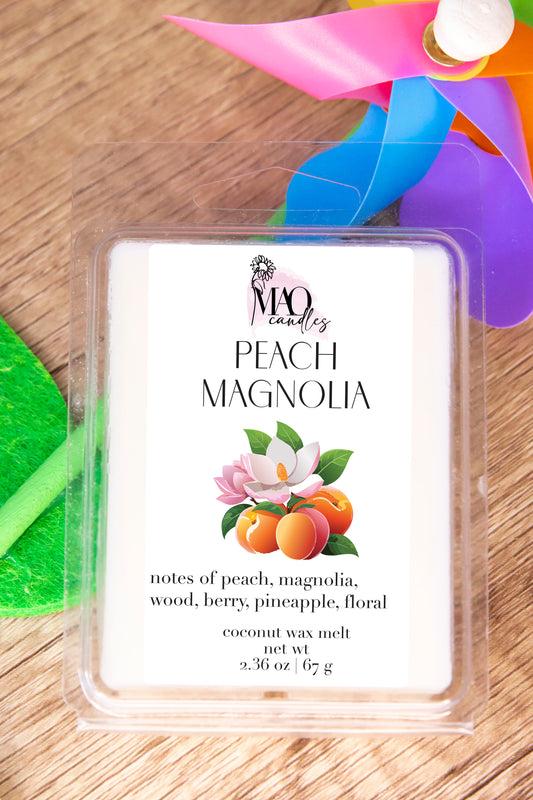 Peach Magnolia Wax Melt
