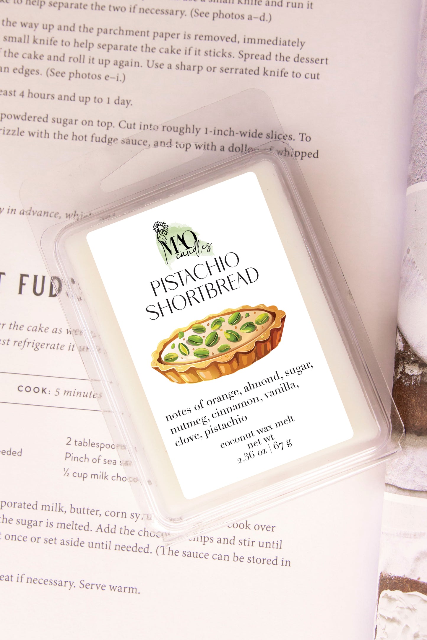 Pistachio Shortbread Wax Melt