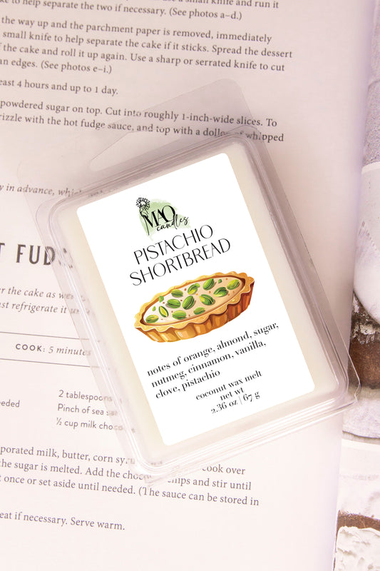 Pistachio Shortbread Wax Melt
