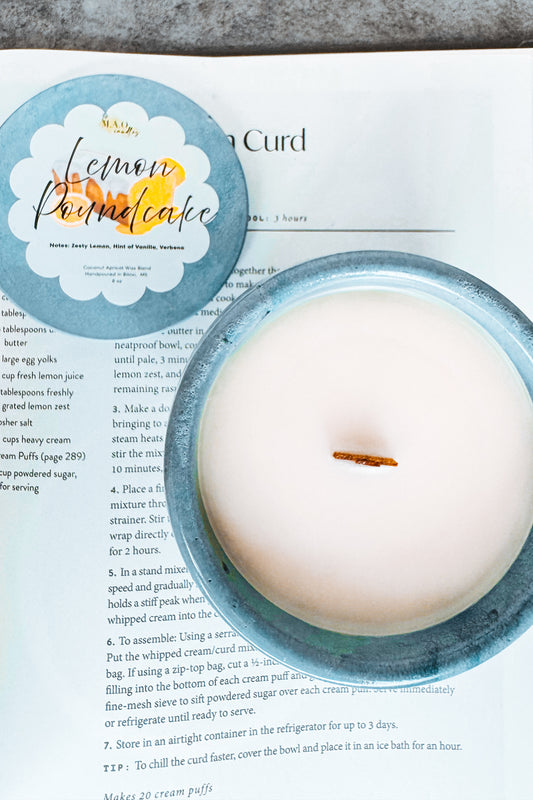 Lemon Poundcake Candle