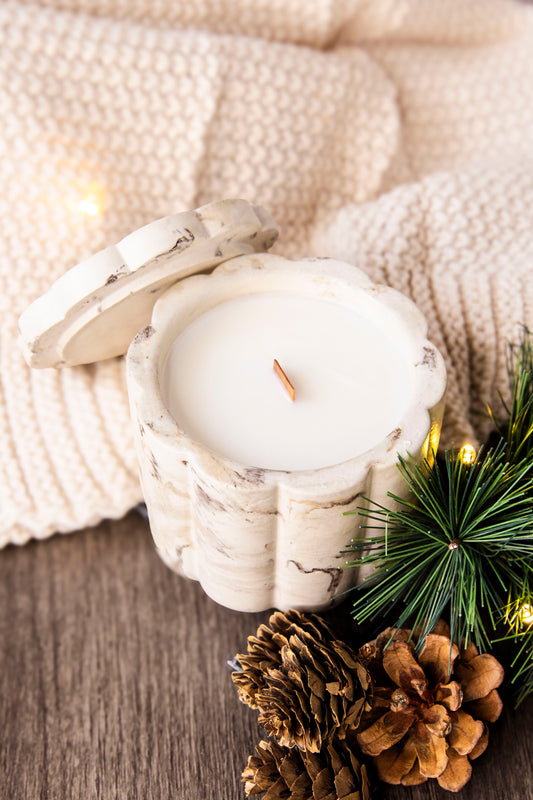 Spiked Eggnog Candle