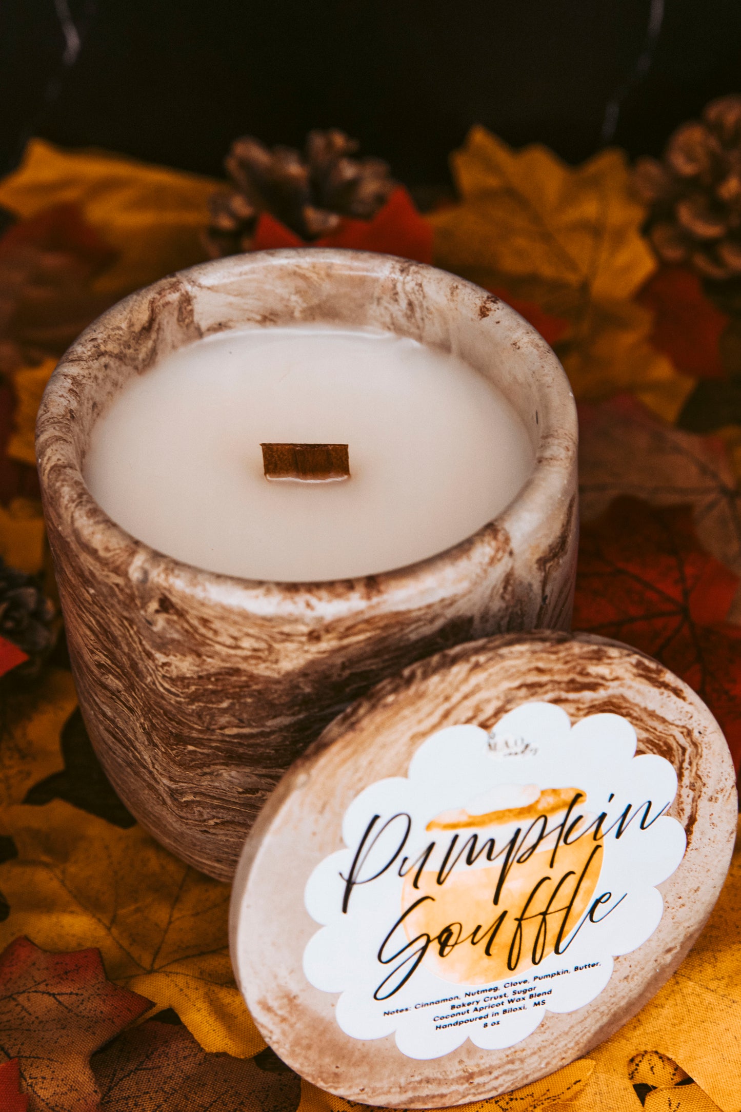 Pumpkin Souffle Candle
