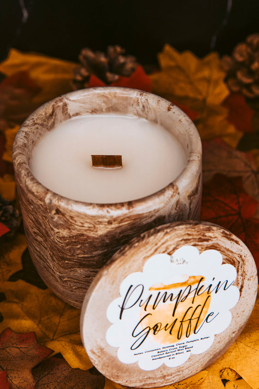 Pumpkin Souffle Candle