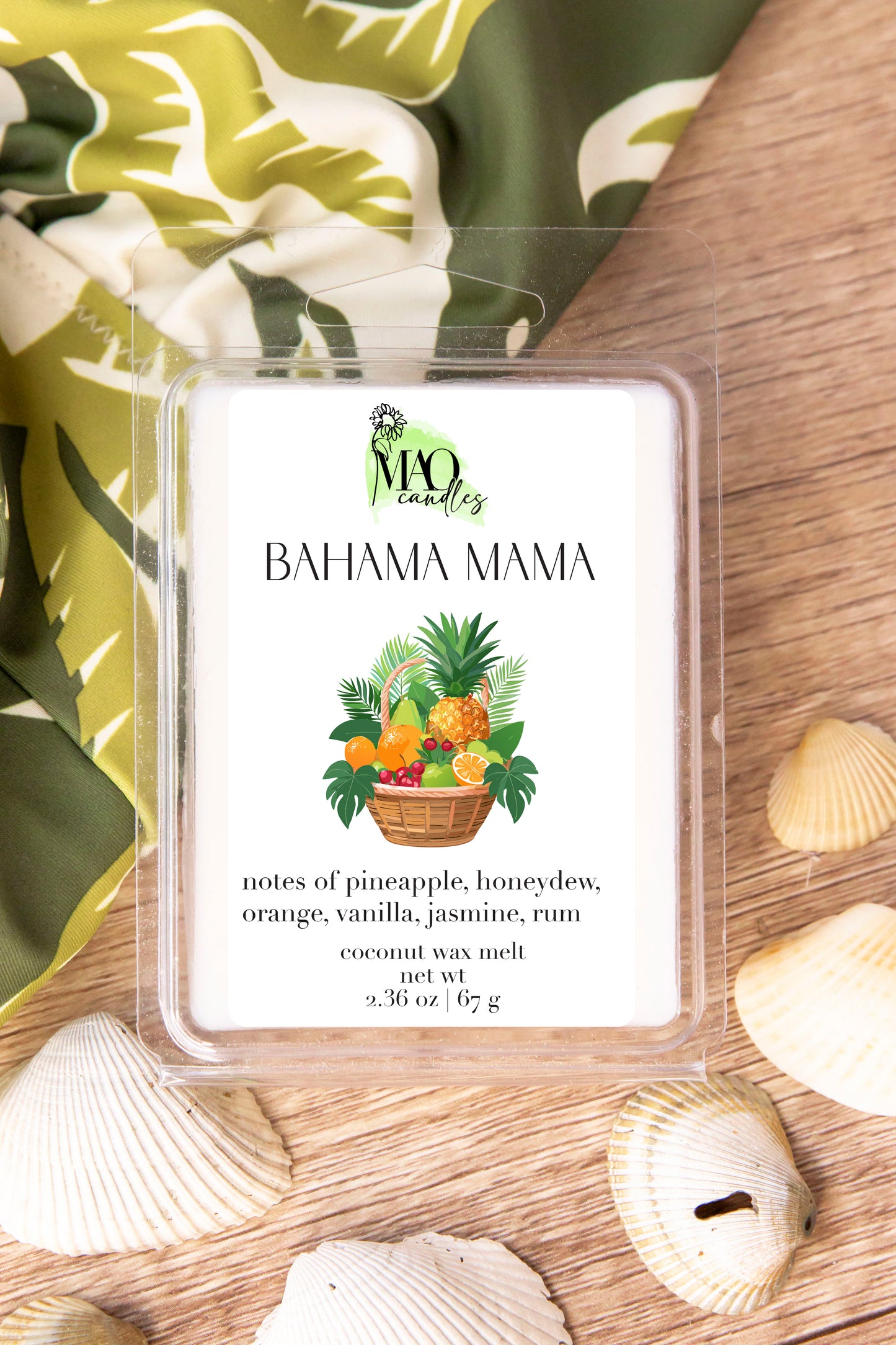 Bahama Mama Wax Melt