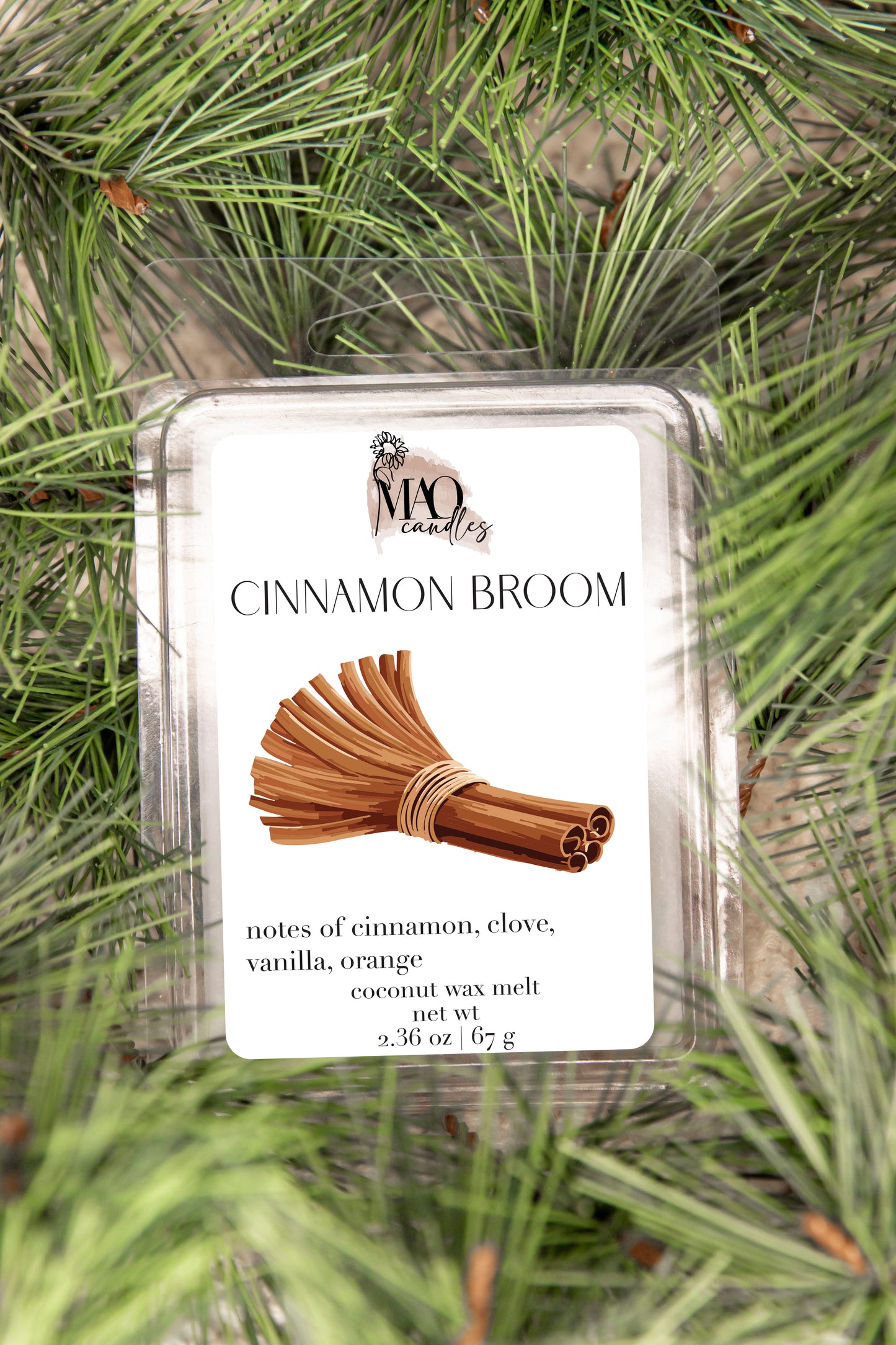 Cinnamon Broom Wax Melt