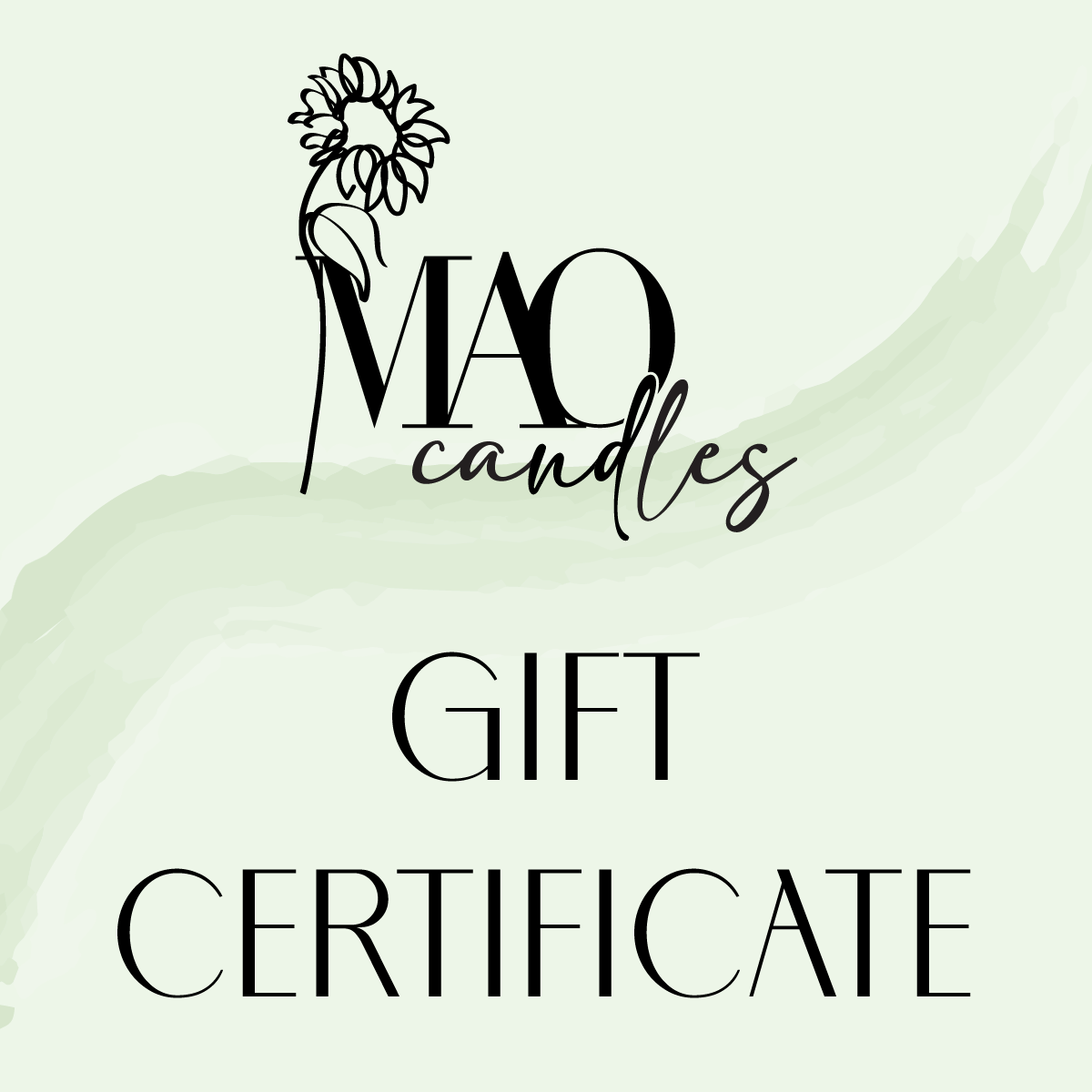 MAO Candles Gift Card